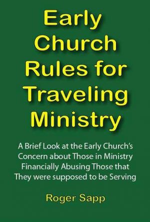 Early Church Rules for Traveling Ministry: eBook