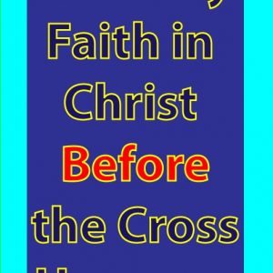 Saved by Faith in Christ Before the Cross Happens: eBook
